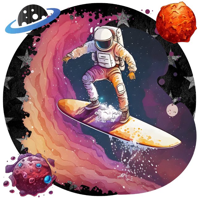 Cojín Redondo Fronteras Ilimitadas (Beyond Horizons: Astronomy's Limitless Frontiers)