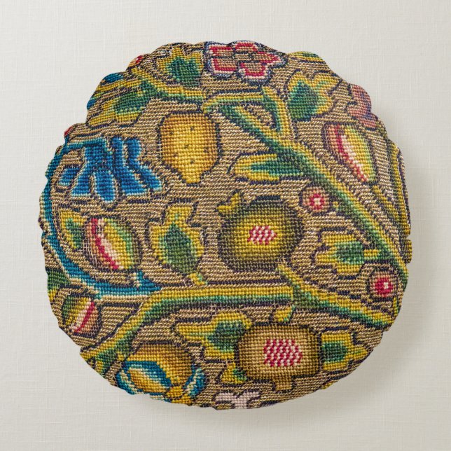 Cojín Redondo Fruits forest pillow (Anverso)