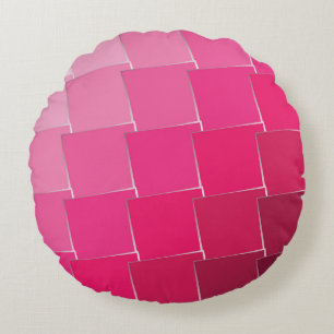 Cojín Redondo fucsia 11