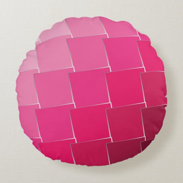 Cojín Redondo fucsia 11 (Anverso)