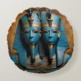 Cojín Redondo Fuego de los dioses