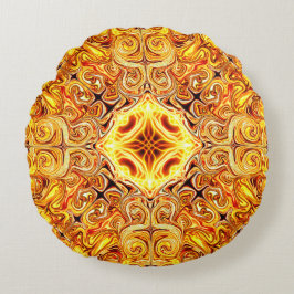 Cojín Redondo Fuego solar