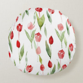 Cojín Redondo Funda Lilac Circle Pencil