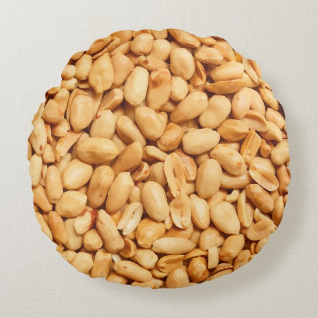 Cojín Redondo Funny Peanus Pillows (Anverso)