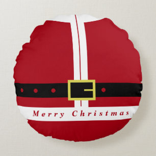 Cojín Redondo Funny Santa Design Navidades Round Pillow