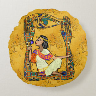Cojín Redondo Fusión egipcia