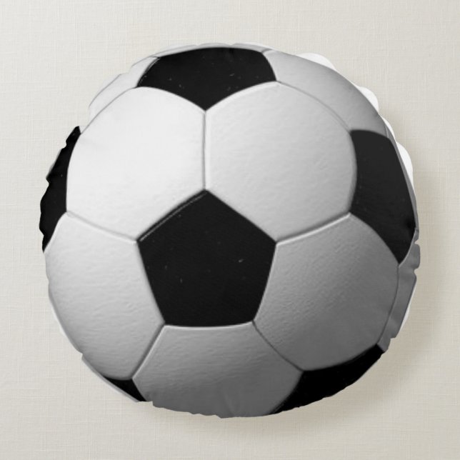 Cojín Redondo Fútbol (Anverso)