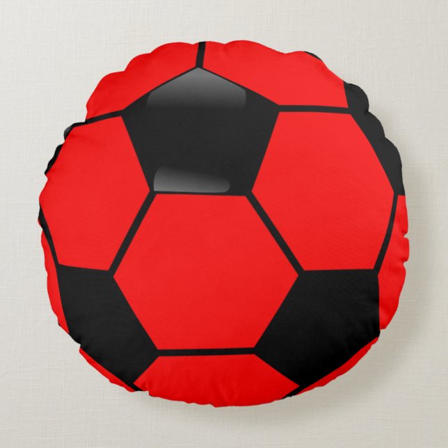 Cojín Redondo Fútbol Ole (Anverso)