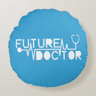 Cojín Redondo Futuro médico medicina Estetoscopio
