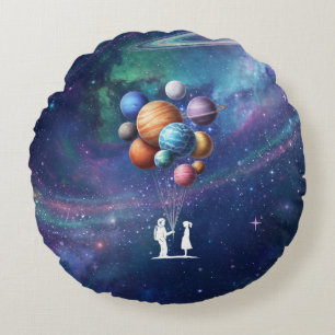 Cojín Redondo Galaxia