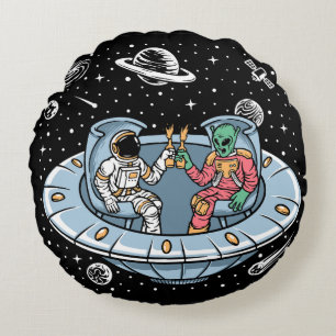 Cojín Redondo Galaxy Buddies