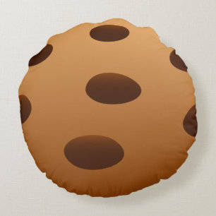 Cojín Redondo Galletas Chips De Chocolate Dulces Postre Panaderí
