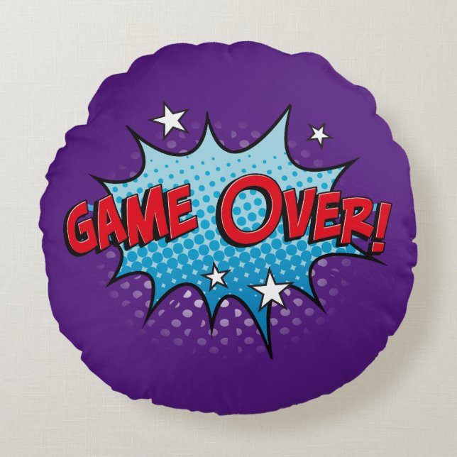 Cojín Redondo Gamer (Anverso)