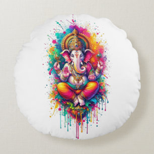 Cojín Redondo Ganesha 2