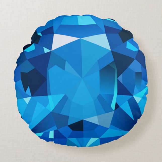Cojín Redondo Gem Design (Anverso)