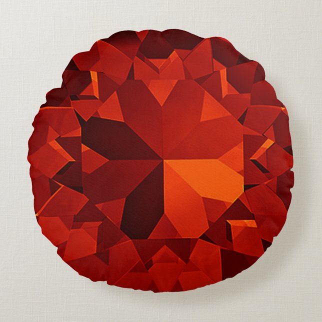 Cojín Redondo Gem Design (Anverso)