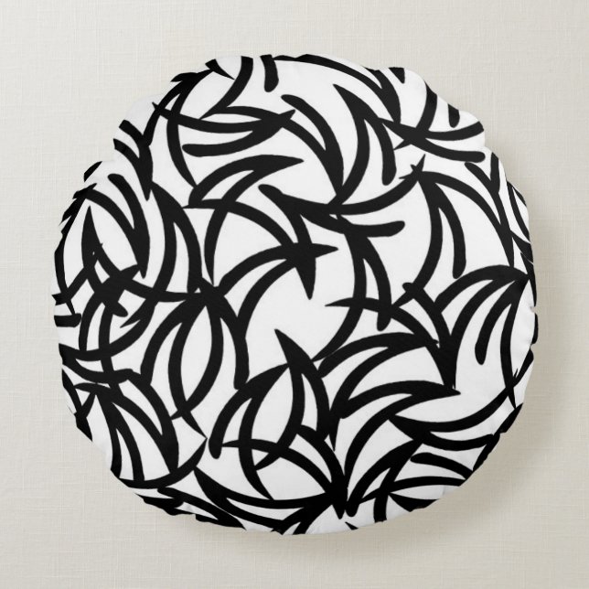 Cojín Redondo Geo gráfico 2011 (Anverso)