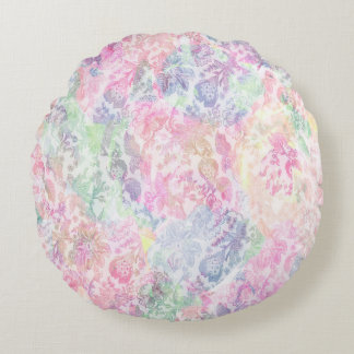 Cojín Redondo Geometría textura clásica de repetición patternpat