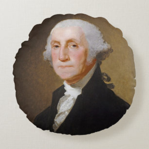 Cojín Redondo George Washington, c.1821 (aceite en lona)