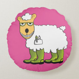 Cojín Redondo George y Ginny