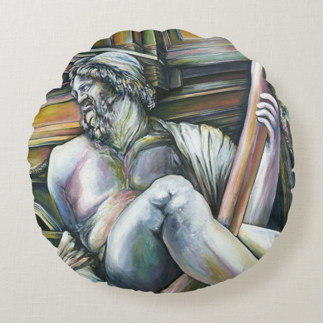 Cojín Redondo Gesamtkunstwerk (Anverso)