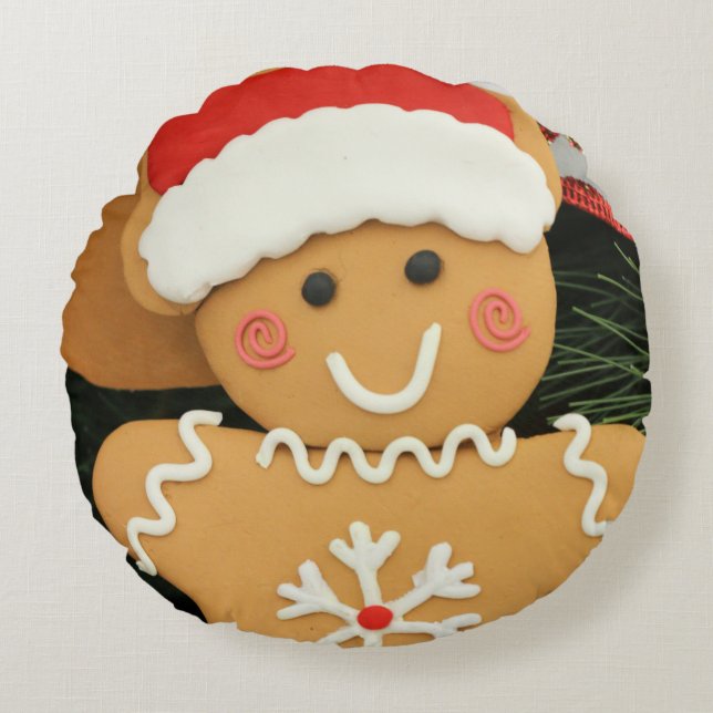 Cojín Redondo Ginger Bread (Anverso)