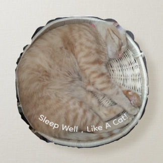 Cojín Redondo Ginger Cat Round Pouf