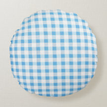 Gingham Azul Bebé