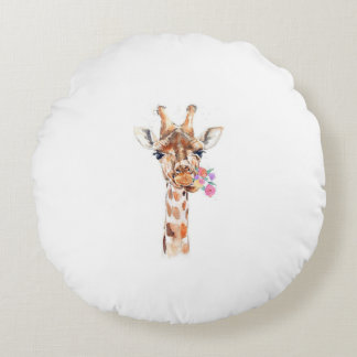 COJÍN REDONDO GIRAFFE PILLOW