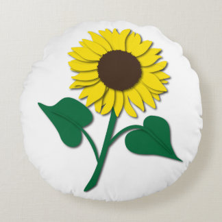 Cojín Redondo Girasol