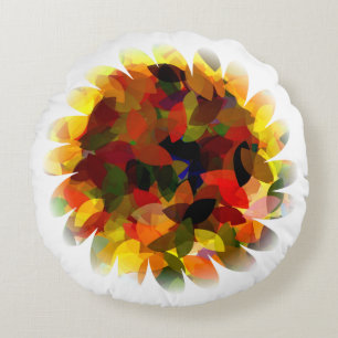 Cojín Redondo Girasol