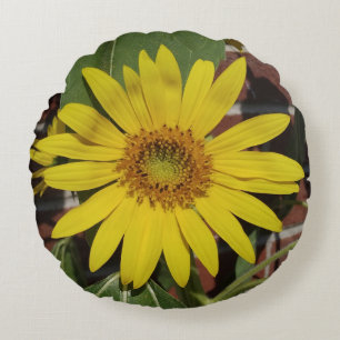 Cojín Redondo Girasol