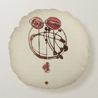 Cojín Redondo Glasgow Rose