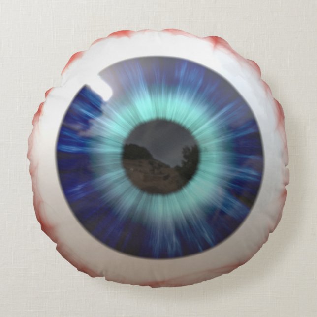 Cojín Redondo Globo ocular (Anverso)