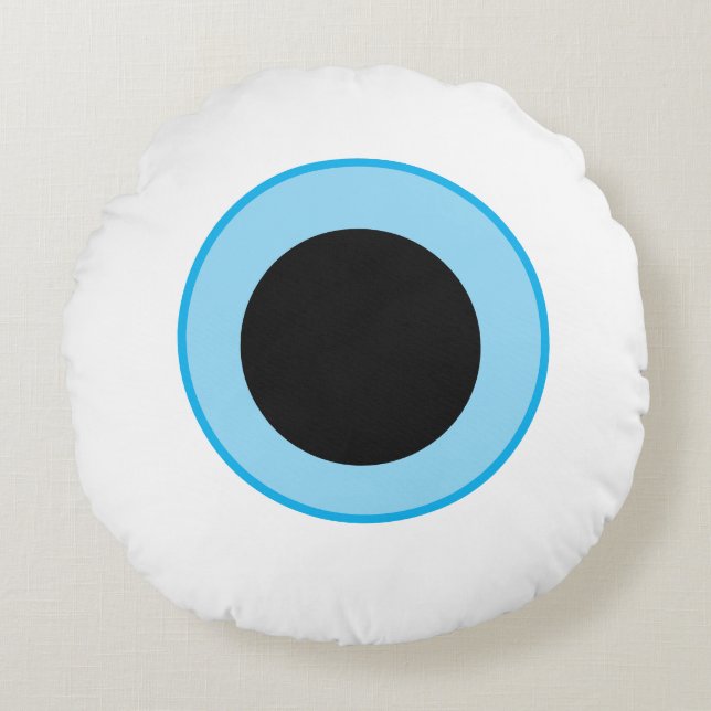 Cojín Redondo globo ocular (Anverso)