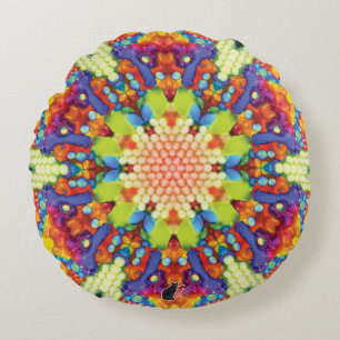 Cojín Redondo Glory Kaleidoscope