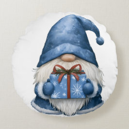 Cojín Redondo Gnomo de regalo