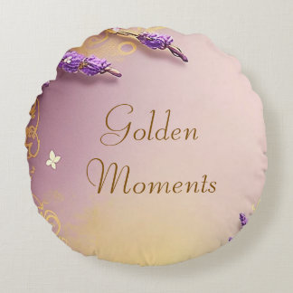 Cojín Redondo Golden Moments Times Pillow Schmidt Stationery