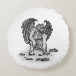 Cojín Redondo Golem Gargoyle