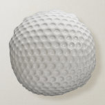 Cojín Redondo Golf Ball Sport<br><div class="desc">Foto simple de una pelota de golf</div>