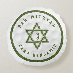 Cojín Redondo Golf Them Bar Mitzvah