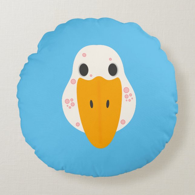 Cojín Redondo Goose with Pimples Pillow (Anverso)