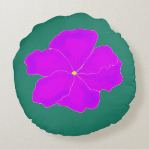 Cojín Redondo Graceful Purple