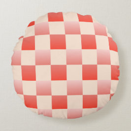 Cojín Redondo Gradiente de gradiente de barrido de coral control