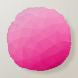 Cojín Redondo Gradiente rosa caliente Patrón de malla geométrica<br><div class="desc">Elegante y fresca Malla geométrica de triángulos con gradiente rosa caliente para damas.
rosa,  rosa caliente,  malla,  triángulos,  patrón,  brillante,  geométrico,  fresco,  malla rosa,  
gradiente, 

geometría,  colorido,  colorido,  ,  rosa geométrico,  triángulo</div>