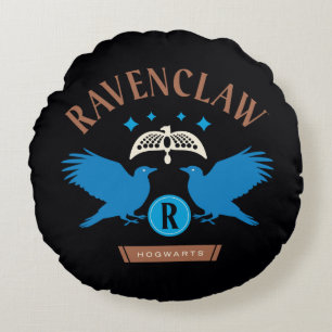 Cojín Redondo Gráfico de Diadem de doble águila RAVENCLAW™ House