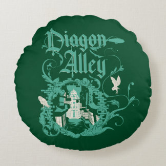 Cojín Redondo Gráfico de época DIAGON ALLEY™