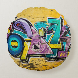 Cojín Redondo Grafiti, Grundarfjordur, Islandia