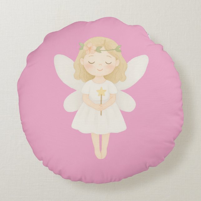 Cojín Redondo Granddaughter Prayer From Grandma (Reverso)