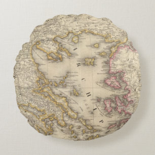 Cojín Redondo Grecia Europa 27
